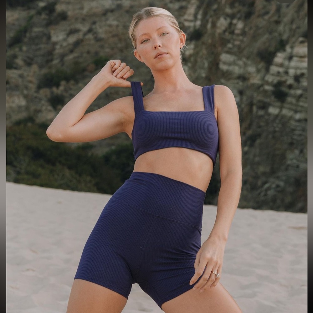 Daily Drills Navy Bike Shorts NWT
